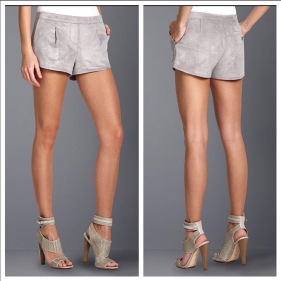 BCBGMaxAzria Pants - ✨{BCBGMAXAZRIA} Faux Suede Shorts✨